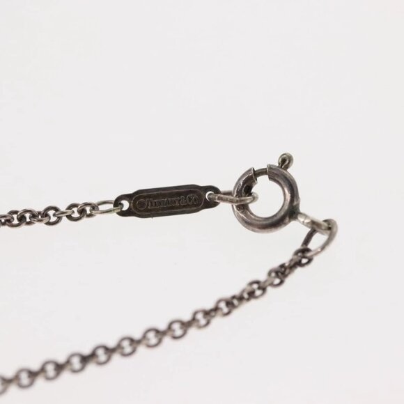 TIFFANY&Co. 1837 Concave Circle Necklace Ag925 Silver Auth SW1646 - Picture 14 of 14